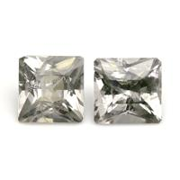 2.13&nbsp;Ct.Tw.Total Carat Weight Grey Sapphire Pair from Ceylon (Sri Lanka) Video