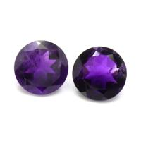 6.12&nbsp;Ct.Tw.Total Carat Weight Amethyst Pair from Ceylon (Sri Lanka) Video