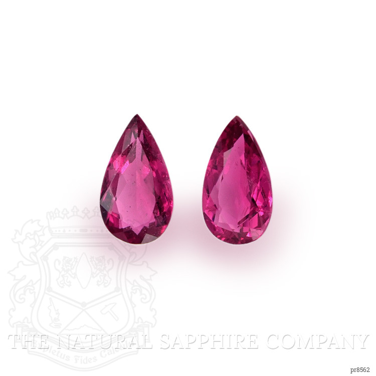 4.53 Ct.Tw. Rubellite Tourmaline Pair from Madagascar