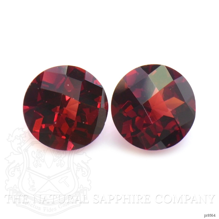 4.25 Ct.Tw. Garnet Pair from Ceylon (Sri Lanka)
