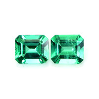 2.95 Ct.Tw.Total Carat Weight Emerald Pair from Colombia Video