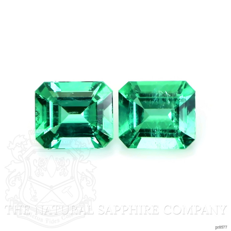 2.95 Ct.Tw. Emerald Pair from Colombia