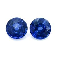 2.01&nbsp;Ct.Tw.Total Carat Weight Blue Sapphire Pair from Ceylon (Sri Lanka) Video