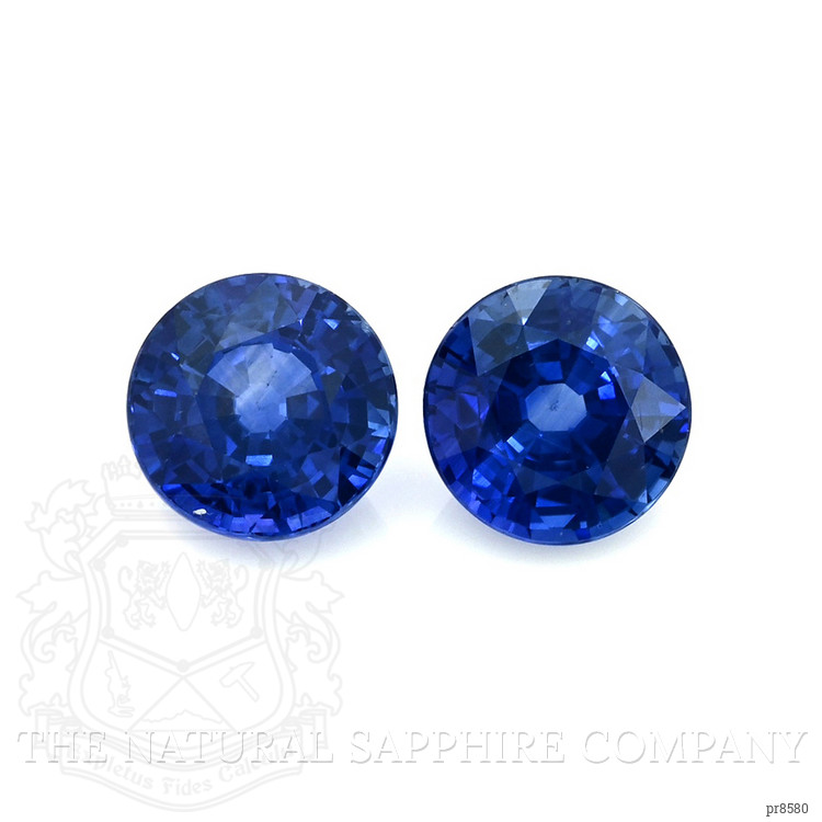 2.01 Ct.Tw. Blue Sapphire Pair from Ceylon (Sri Lanka)