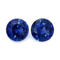 1.92&nbsp;Ct.Tw.Total Carat Weight Blue Sapphire Pair from Ceylon (Sri Lanka) Video