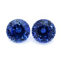 2.28&nbsp;Ct.Tw.Total Carat Weight Blue Sapphire Pair from Ceylon (Sri Lanka) Video