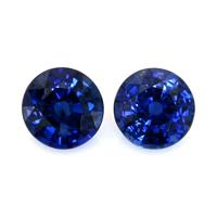 1.87&nbsp;Ct.Tw.Total Carat Weight Blue Sapphire Pair from Ceylon (Sri Lanka) Video