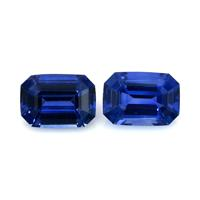 2.15&nbsp;Ct.Tw.Total Carat Weight Blue Sapphire Pair from Ceylon (Sri Lanka) Video