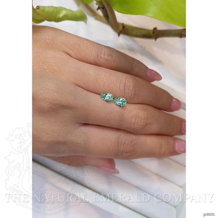 1.33 Ct.Tw. Emerald Pair from Russia