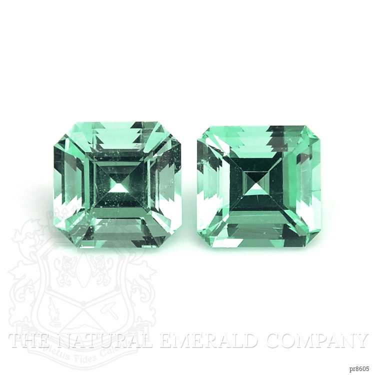 1.16 Ct.Tw. Emerald Pair from Russia