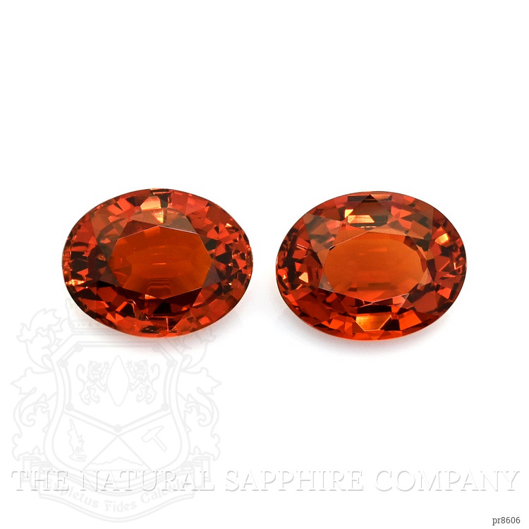 7.07 Ct.Tw. Spessartite Garnet Pair from Nigeria