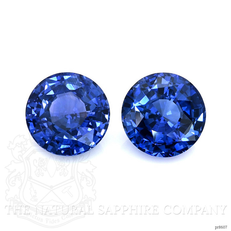 6.19 Ct.Tw. Blue Sapphire Pair from Ceylon (Sri Lanka)