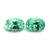 1.12 Ct.Tw.Total Carat Weight Emerald Pair from Russia Video