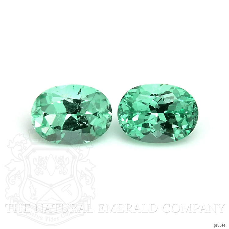 1.12 Ct.Tw. Emerald Pair from Russia