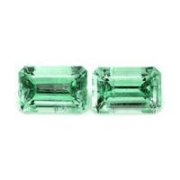 1.25&nbsp;Ct.Tw.Total Carat Weight Emerald Pair from Russia Video