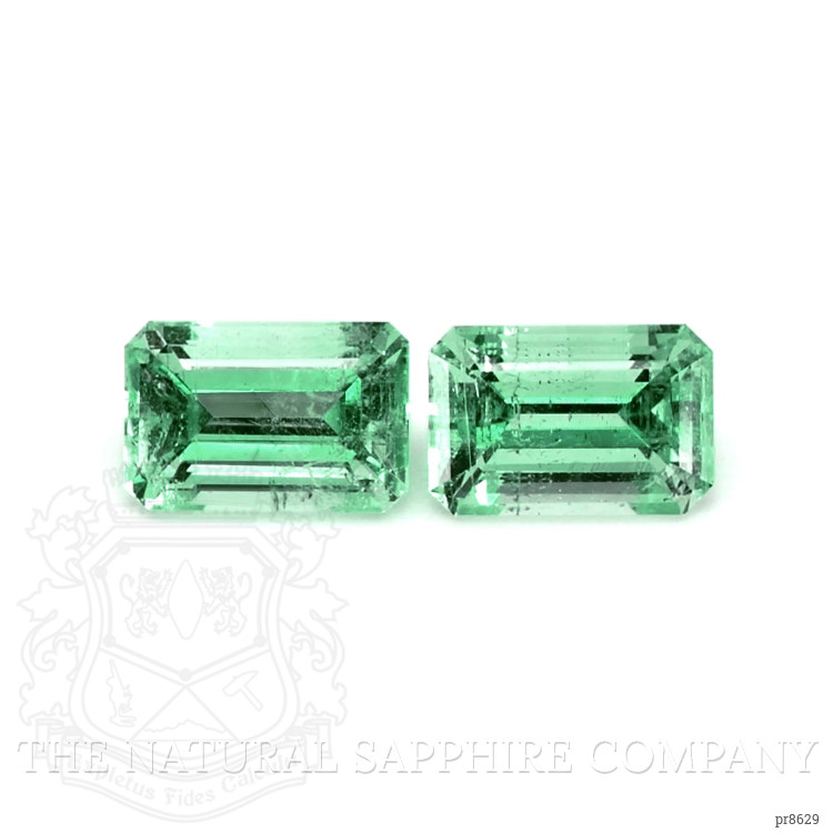1.25 Ct.Tw. Emerald Pair from Russia