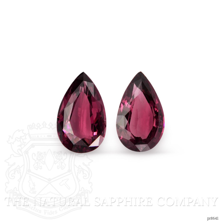 7.13 Ct.Tw. Rhodolite Garnet Pair from Madagascar