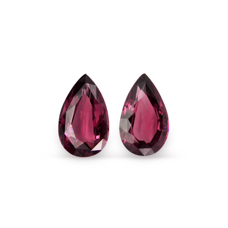 7.13 Ct.Tw. Rhodolite Garnet Pair from Madagascar