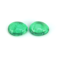 3.87 Ct.Tw.Total Carat Weight Emerald Pair from Russia Video