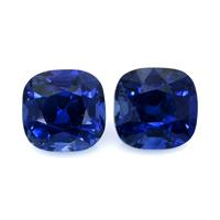 3.38&nbsp;Ct.Tw.Total Carat Weight Blue Sapphire Pair from Ceylon (Sri Lanka) Video