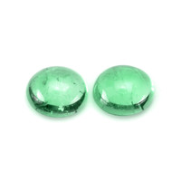 1.76 Ct.Tw.Total Carat Weight Emerald Pair from Russia Video