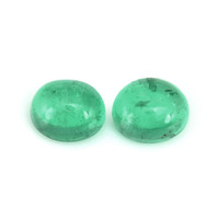 4.05 Ct.Tw.Total Carat Weight Emerald Pair from Russia Video