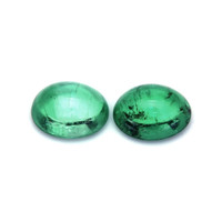 3.98 Ct.Tw.Total Carat Weight Emerald Pair from Russia Video