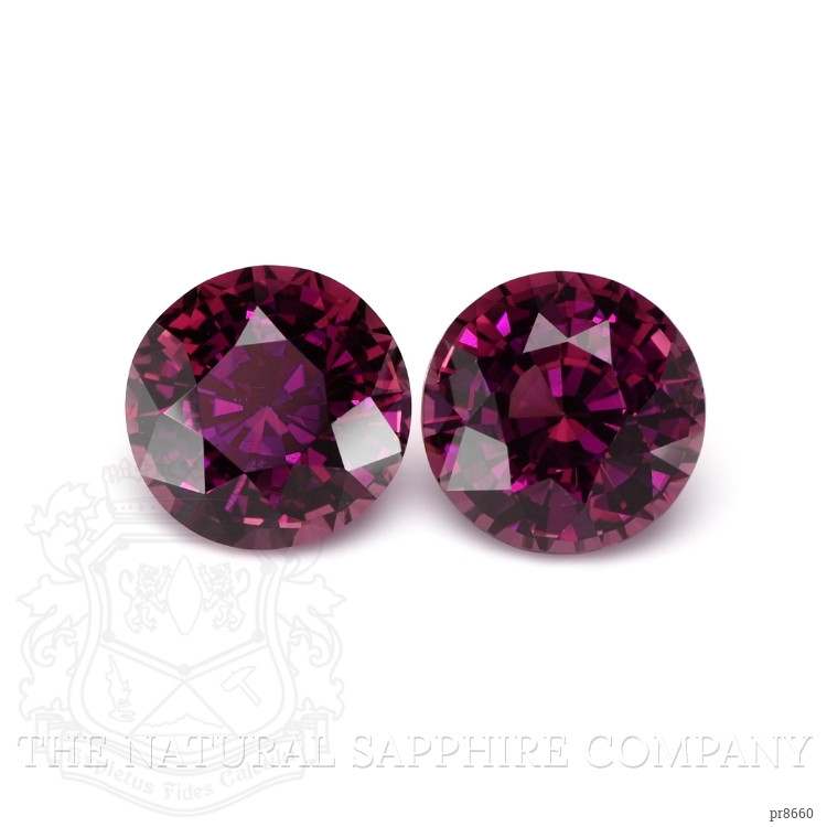 12.26 Ct.Tw. Rhodolite Garnet Pair from Madagascar
