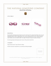 4.49&nbsp;Ct.Tw.Total Carat Weight Topaz Pair from Ceylon (Sri Lanka) Appraisal