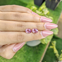 4.17&nbsp;Ct.Tw.Total Carat Weight Topaz Pair from Ceylon (Sri Lanka) Life Style