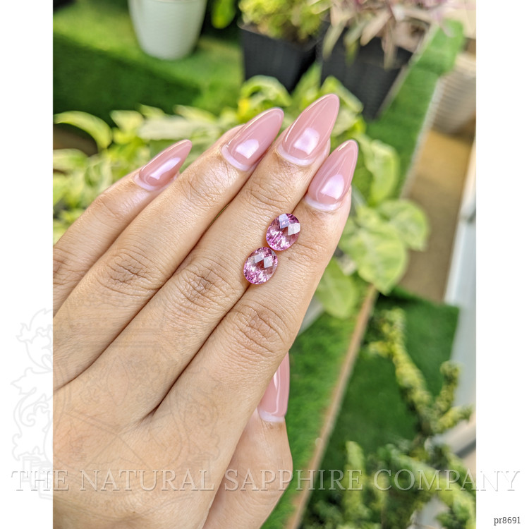 4.45 Ct.Tw. Topaz Pair from Ceylon (Sri Lanka)