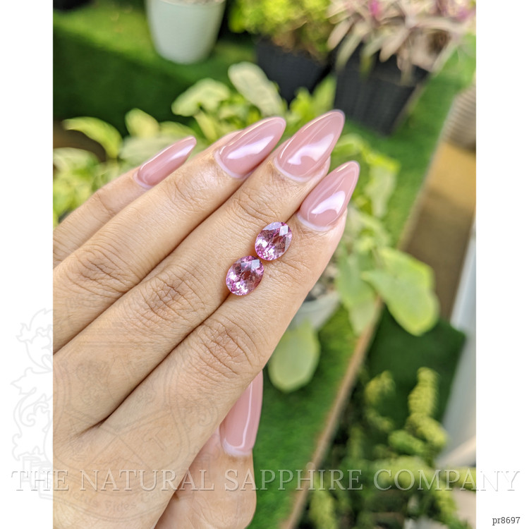 4.44 Ct.Tw. Topaz Pair from Ceylon (Sri Lanka)