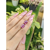 5.13&nbsp;Ct.Tw.Total Carat Weight Topaz Pair from Burma (Myanmar) Life Style