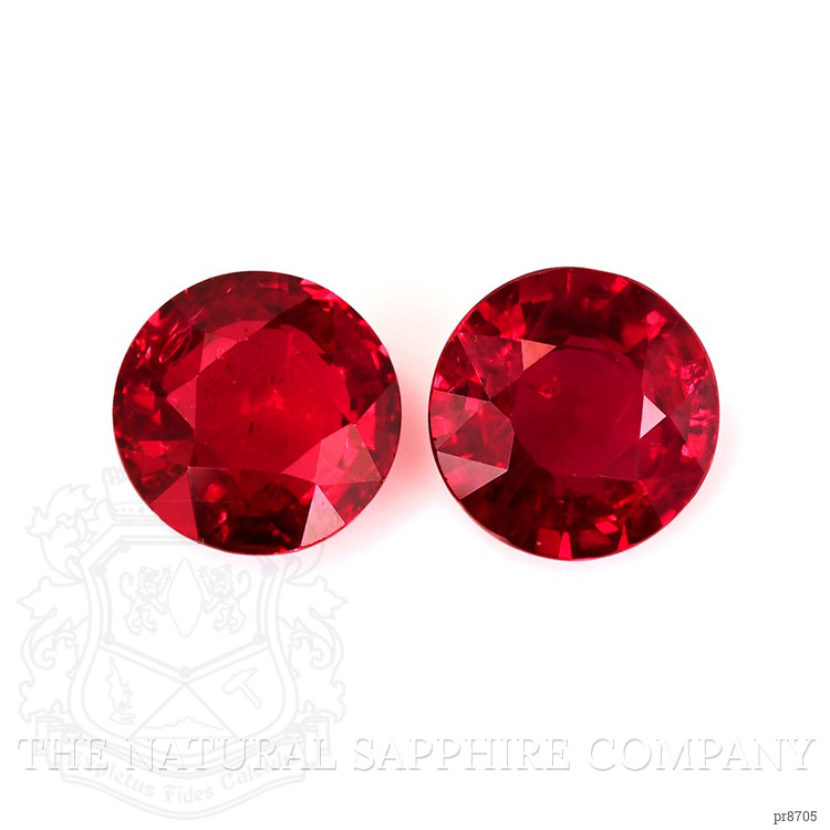 2.72 Ct.Tw. Ruby Pair from Mozambique