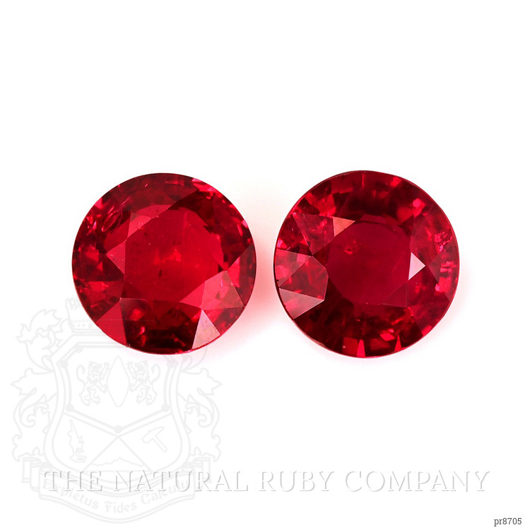 2.72 Ct.Tw. Ruby Pair from Mozambique