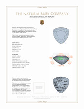 1.62&nbsp;Ct.Tw.Total Carat Weight Ruby Pair from Mozambique 3 D Scan Report