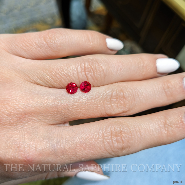 1.33 Ct.Tw. Ruby Pair from Mozambique