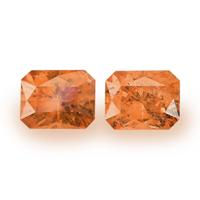 3.15&nbsp;Ct.Tw.Total Carat Weight Spessartite Garnet Pair from Nigeria Video