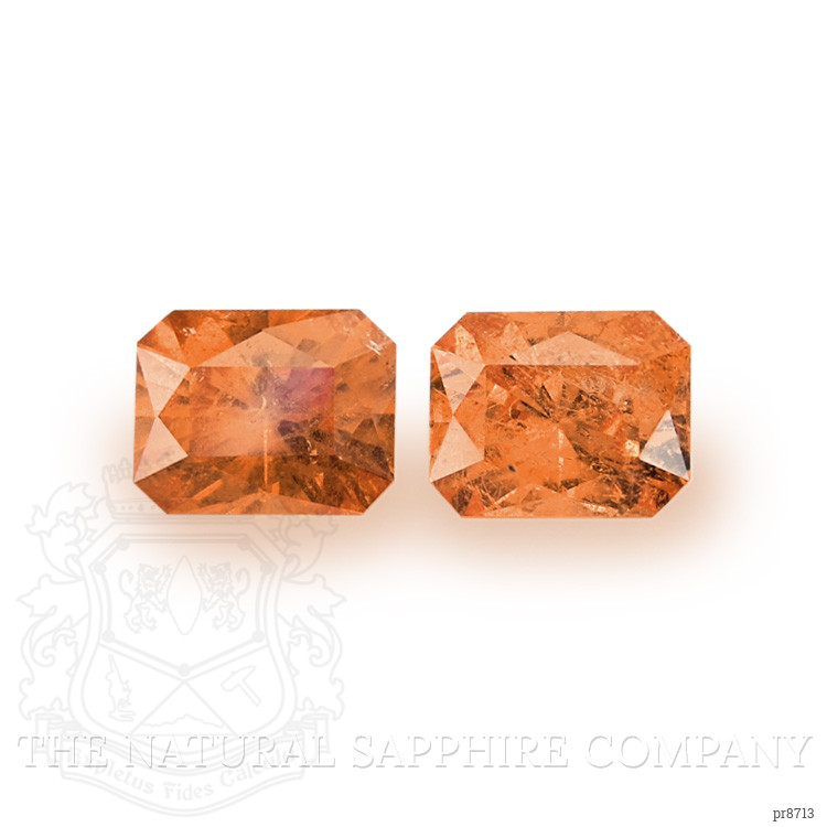 3.15 Ct.Tw. Spessartite Garnet Pair from Nigeria