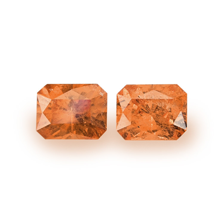 3.15 Ct.Tw. Spessartite Garnet Pair from Nigeria