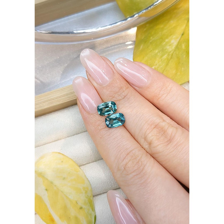 2.73 Ct.Tw. Tourmaline Pair from Afghanistan