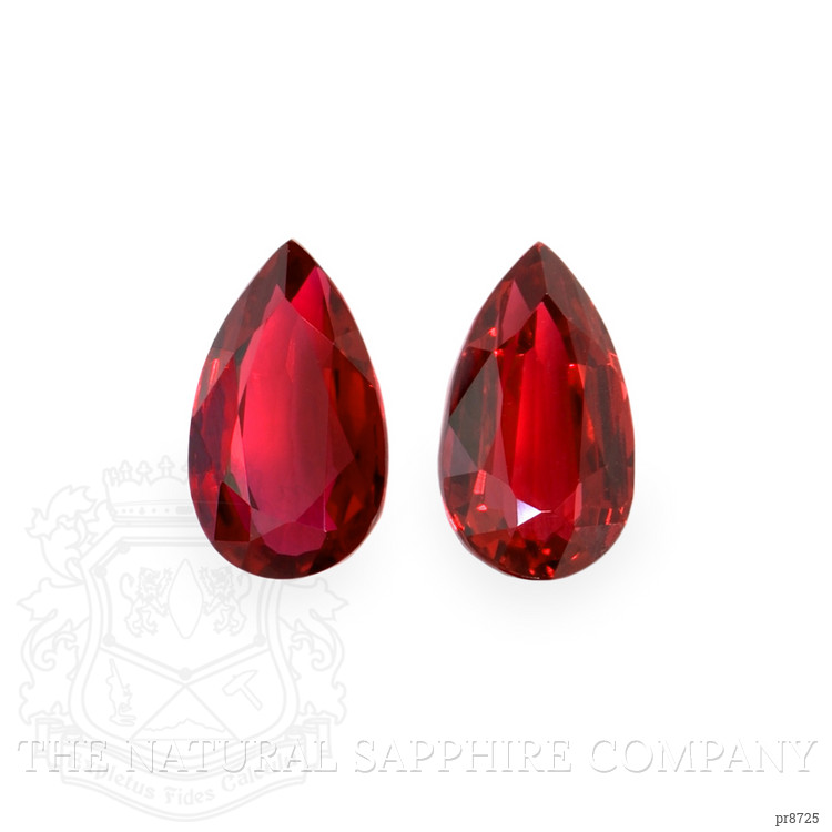 3.47 Ct.Tw. Ruby Pair from Mozambique