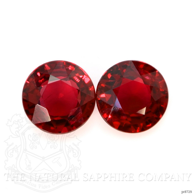 2.62 Ct.Tw. Ruby Pair from Mozambique