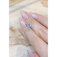 1.61 Ct.Tw.Total Carat Weight Aquamarine Pair from Brazil Life Style