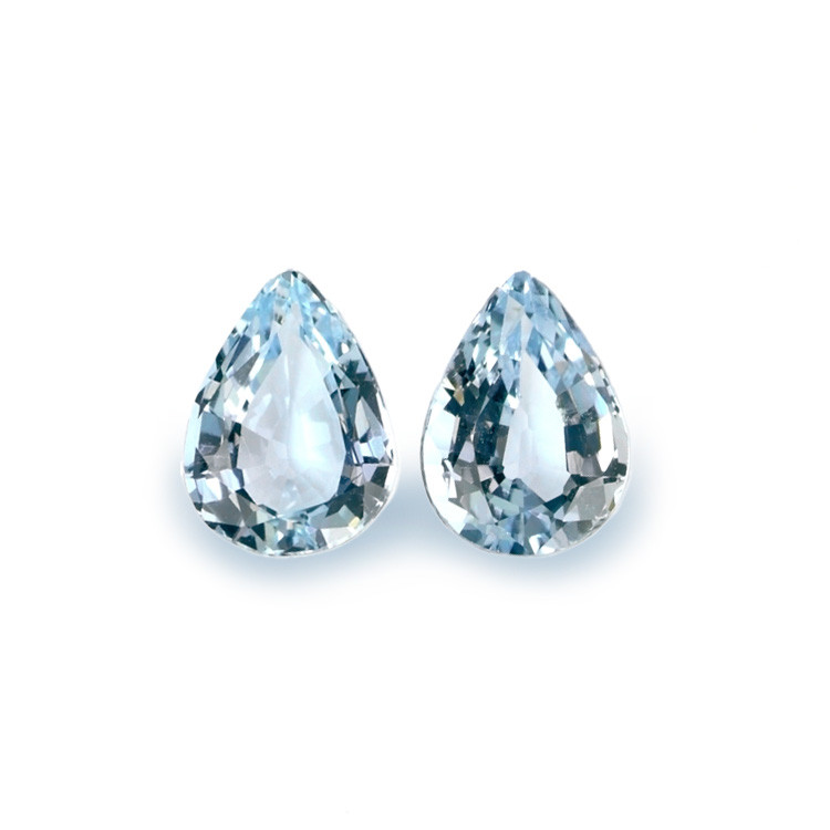 1.17 Ct.Tw. Aquamarine Pair from Brazil