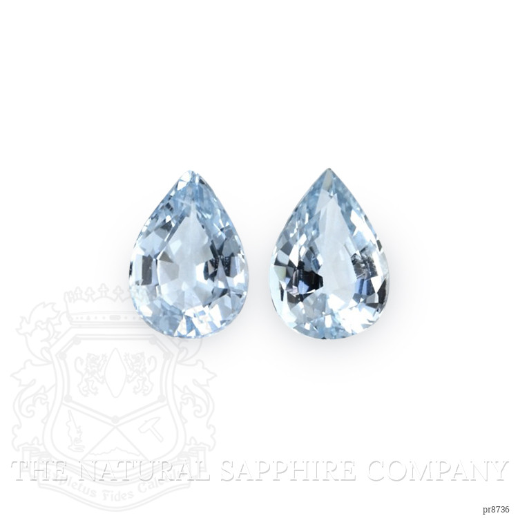 1.30 Ct.Tw. Aquamarine Pair from Brazil