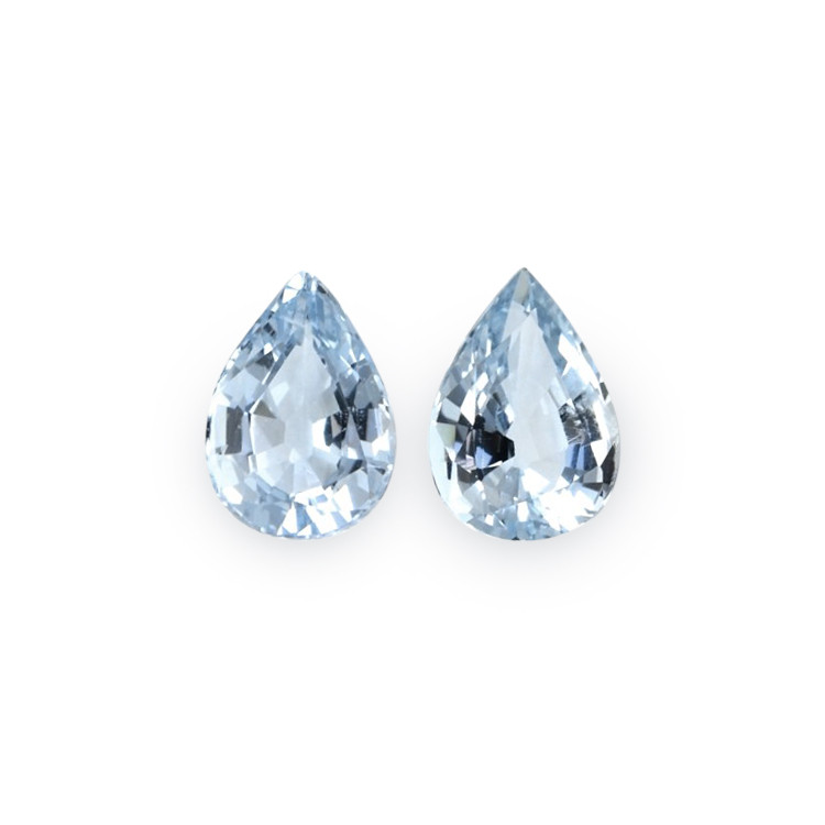 1.30 Ct.Tw. Aquamarine Pair from Brazil