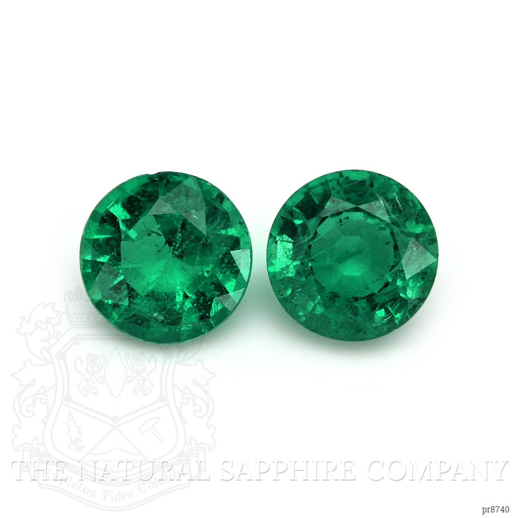 1.65 Ct.Tw. Emerald Pair from Zambia