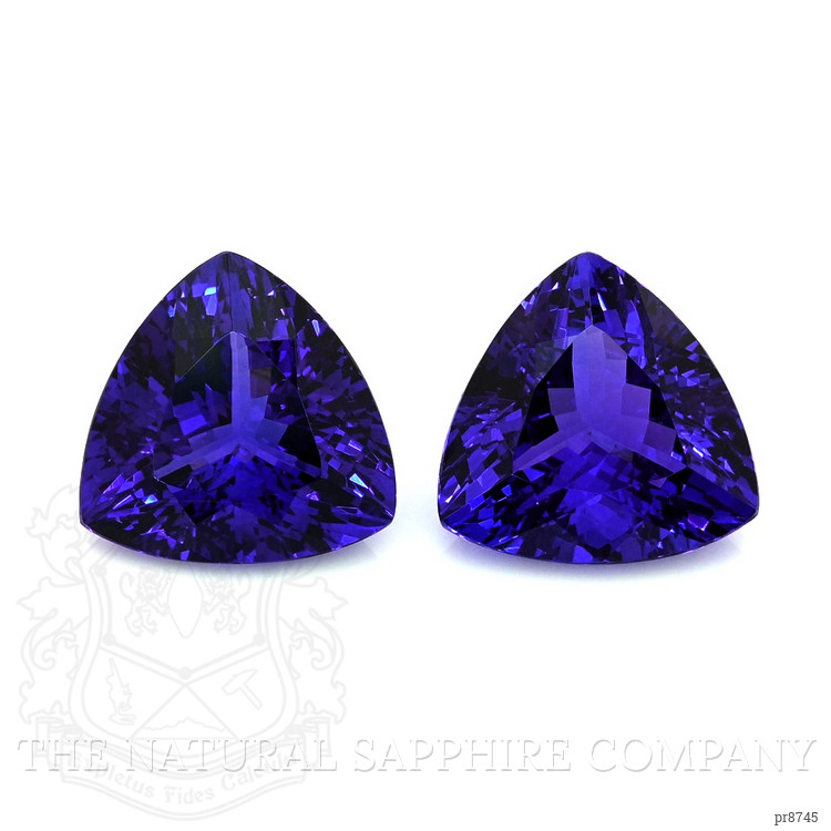 24.64 Ct.Tw. Tanzanite Pair from Tanzania