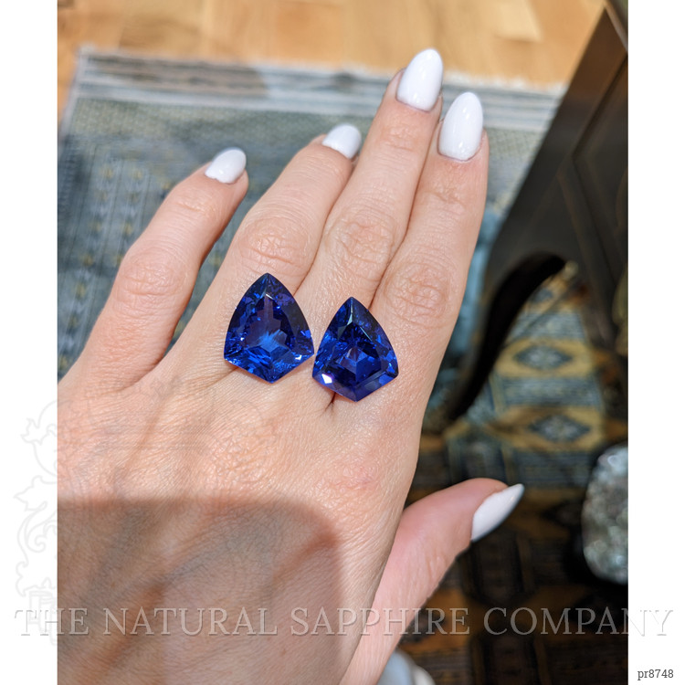 26.48 Ct.Tw. Tanzanite Pair from Tanzania